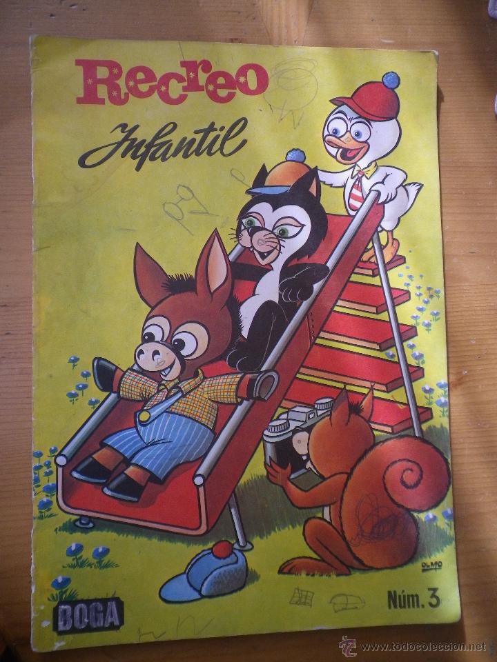 Libros antiguos: RECREO INFANTIL - Foto 1