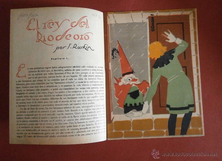 Libros antiguos: El rey del rio de oro. J. Ruskin - Foto 1