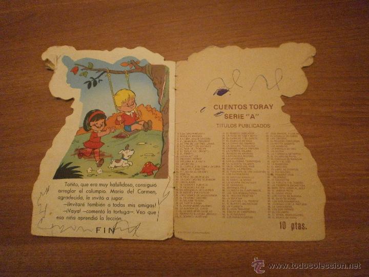 Libros antiguos: CUENTO  EL COLUMPIO -CUENTO DE TORAY- SERIE A - Foto 3