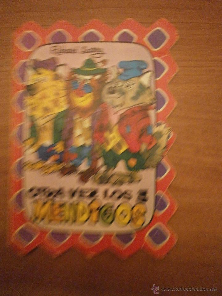 Libros antiguos: CUENTO TROQUELADO OTRA VEZ LOS 3 MENDIGOS - Foto 1