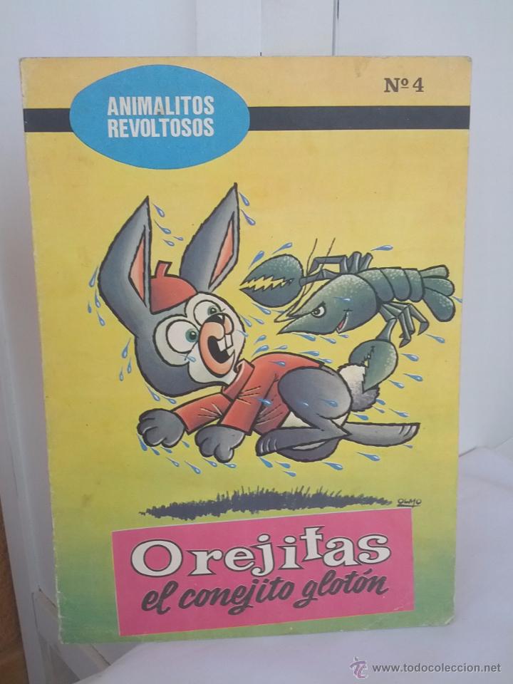 Libros antiguos: COLECCION ANIMALITOS REVOLTOSOS Nº 4 - OREJITAS, EL CONEJITO GLOTÓN - EDICIONES BOGA 1972 - Foto 1 - 50122576