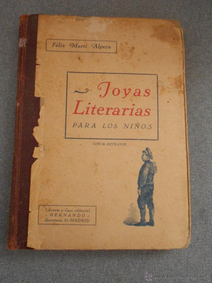 Libros antiguos: JOYAS LITERARIAS PARA LOS NI&Ntilde;OS - Foto 1