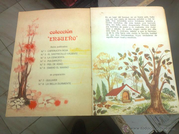 Libros antiguos: CUENTO  PIEL DE ASNO - COLECCION  ENSUE&Ntilde;O - Foto 6