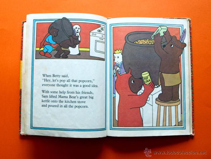 Libros antiguos: POP CORN - A FRANK ASCH BEAR STORY - CUENTO EN INGLES - - Foto 2