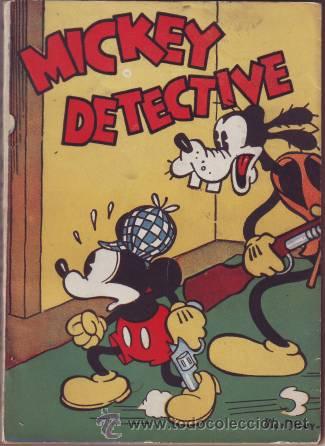 Libros antiguos: WALT DISNEY: MICKEY DETECTIVE. - Foto 1