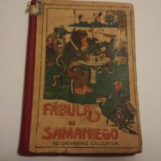 Libros antiguos: FABULAS DE SAMANIEGO. SATURNINO CALLEJA. Lote 158551750