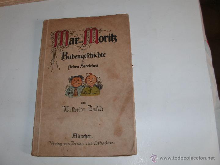 Libros antiguos: MAF UND MORIK VON WILHELM BUFCH - Foto 1