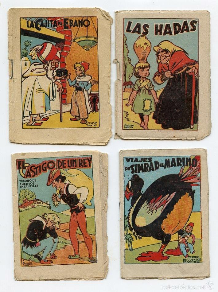 Libros antiguos: 9 cuentos 12 x 9 cent&iacute;metros - Foto 2