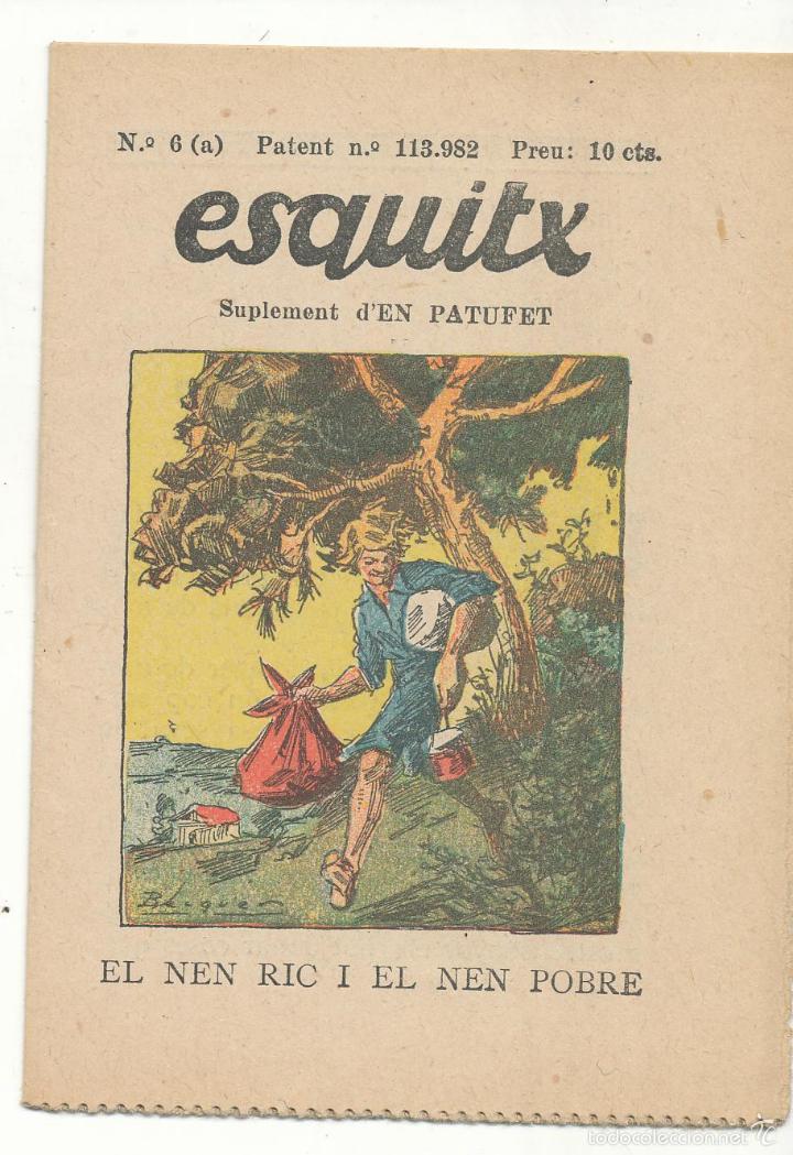 Libros antiguos: Esquitz. Suplement d&acute;en Patufet. n&ordm;  6 (a). - Foto 1
