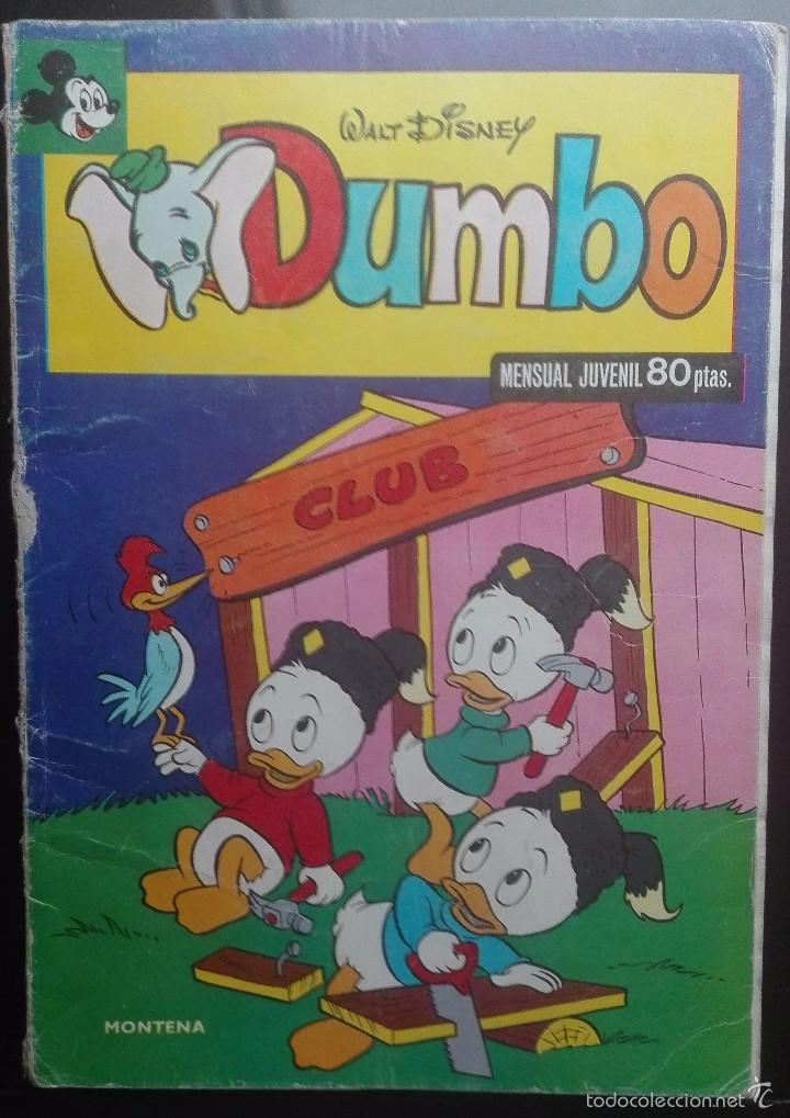 Libros antiguos: DUMBO WALT DISNEY A&Ntilde;O 1980 - Foto 1