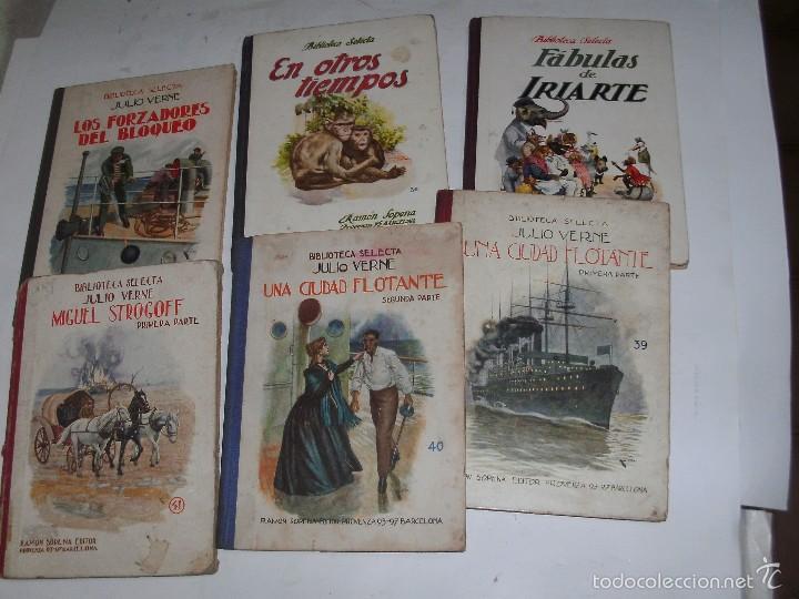 Libros antiguos: COLECCION BIBLIOTECA SELECTA - 35 VOLUMENES - - Foto 1