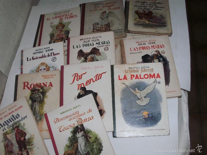 Libros antiguos: COLECCION BIBLIOTECA SELECTA - 35 VOLUMENES - - Foto 2