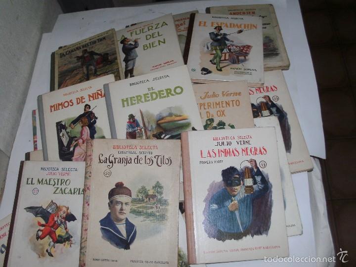 Libros antiguos: COLECCION BIBLIOTECA SELECTA - 35 VOLUMENES - - Foto 3