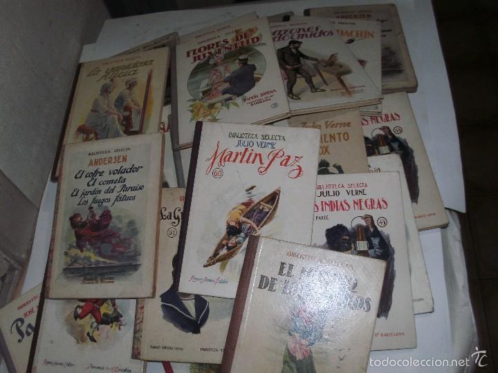 Libros antiguos: COLECCION BIBLIOTECA SELECTA - 35 VOLUMENES - - Foto 4