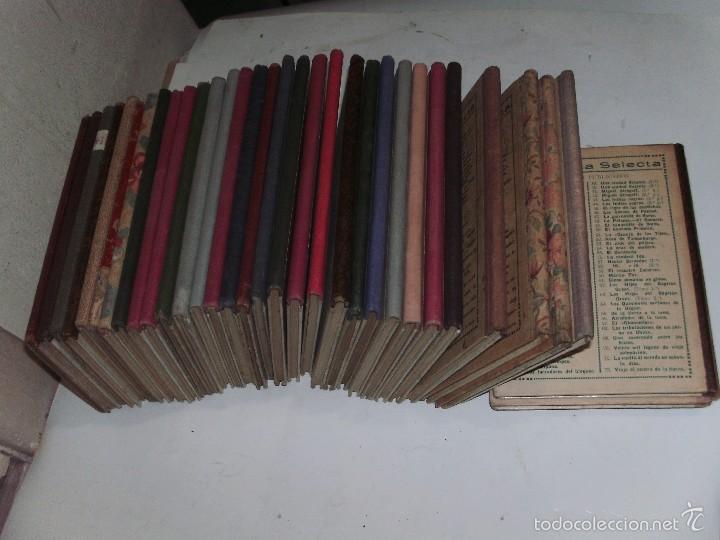 Libros antiguos: COLECCION BIBLIOTECA SELECTA - 35 VOLUMENES - - Foto 6