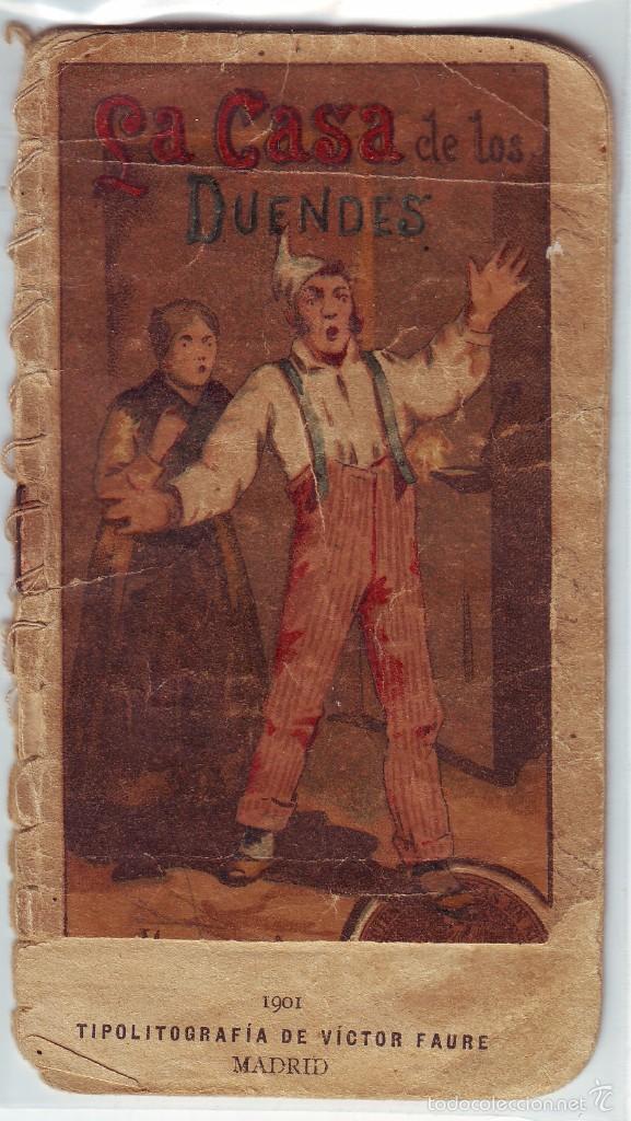 Libros antiguos: CUENTO LA CASA DE LOS DUENDES DE 1901 - Foto 1