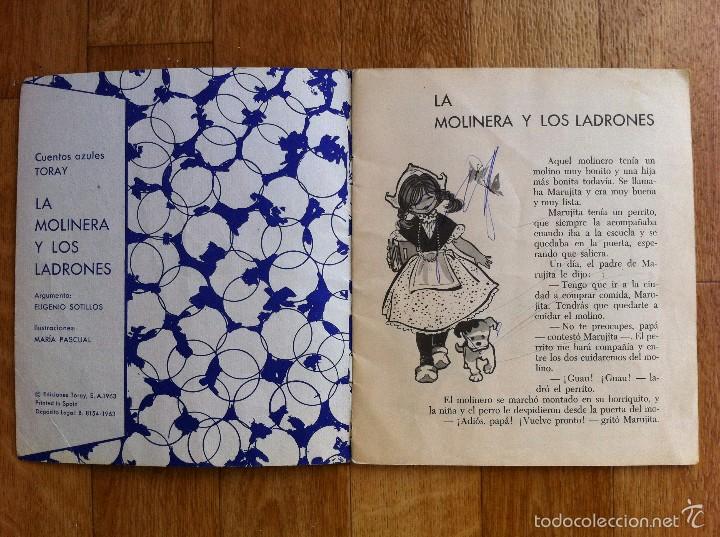 Libros antiguos: LA MOLINERA Y LOS LADRONES - CUENTO DE MARIA PASCUAL - Foto 2