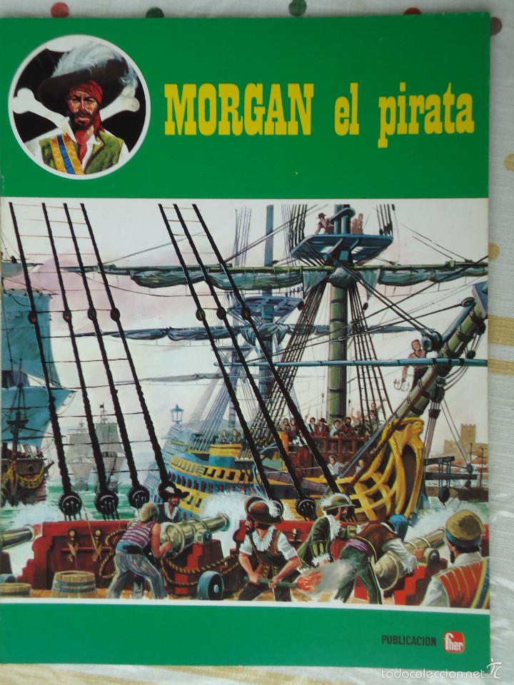 Libros antiguos: MORGAN EL PIRATA DE EDITORIAL FHER - Foto 1
