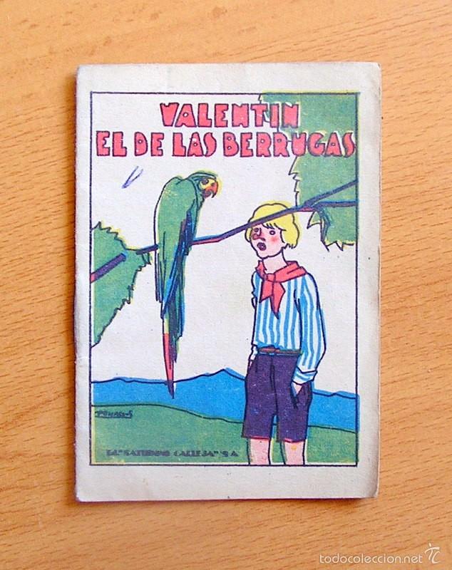 Antiquarische B&uuml;cher: Valentin el de las berrugas - Cuento-Cuentos de Calleja - Joyas para ni&ntilde;os -Serie VII - Tomo 133