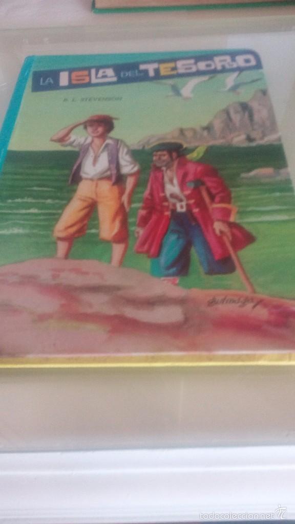 Libros antiguos: LA ISLA DEL TESORO - R.L. STEVENSON - coleccion amable - Foto 1