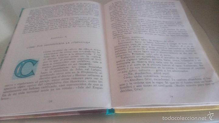 Libros antiguos: LA ISLA DEL TESORO - R.L. STEVENSON - coleccion amable - Foto 2