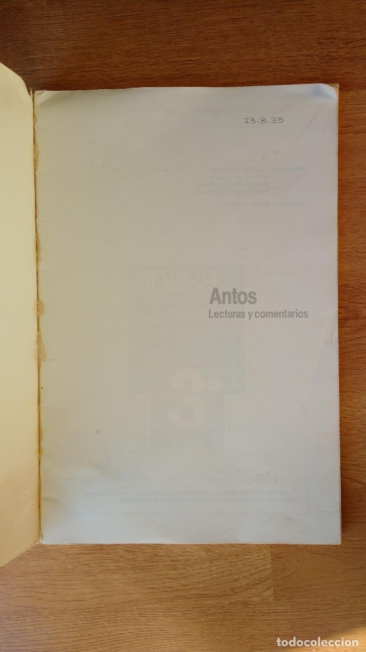 Libros antiguos: LIBRO LECTURA ANTOS 3 E.G.B. ANAYA - Foto 2