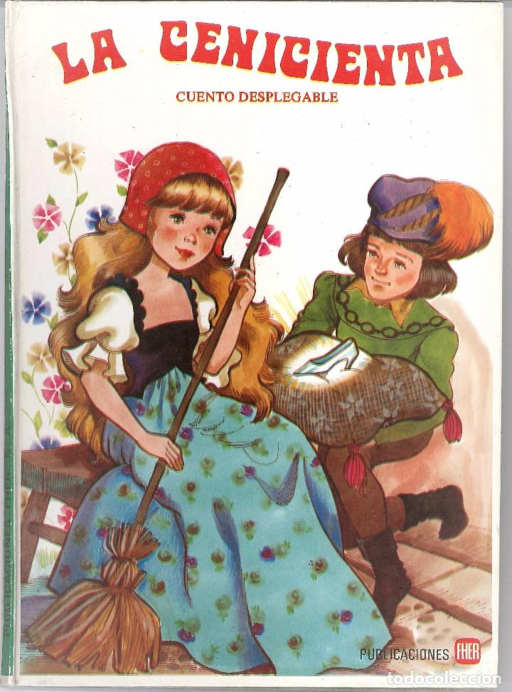 Libros antiguos: LA CENICIENTA TROQUELADO DESPLEGABLE - Foto 1