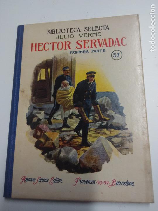 Libros antiguos: Hector Servadac. Biblioteca selecta Ram&oacute;n Sopena - Foto 1