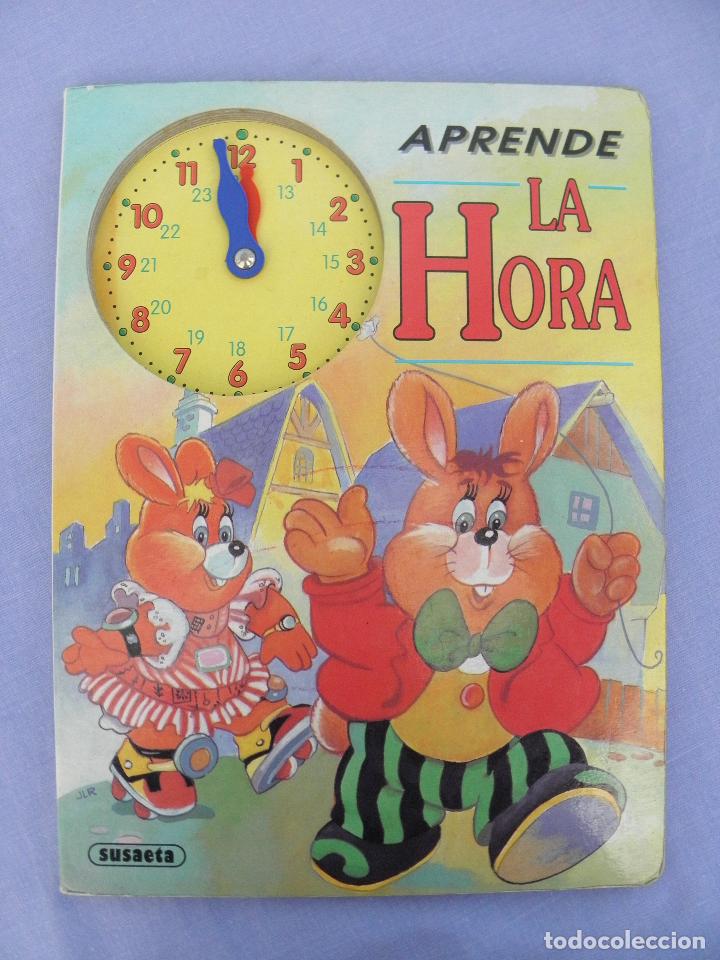 Libros antiguos: Cuento Aprende la Hora, de Susaeta - Foto 1