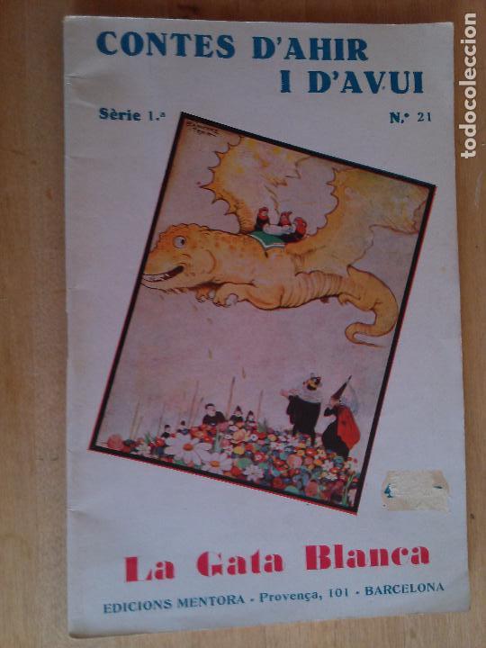 Libros antiguos: La Gata blanca. Hans Cristi&agrave; Andersen - Foto 1