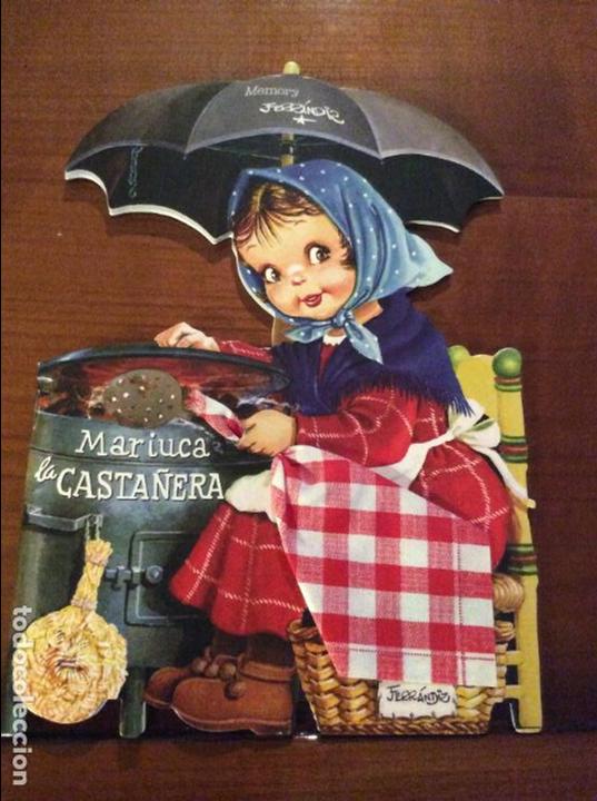 Libros antiguos: MARIUCA LA CASTA&Ntilde;ERA,TEXTO Y DIBUJOS DE FERRANDIZ - Foto 1