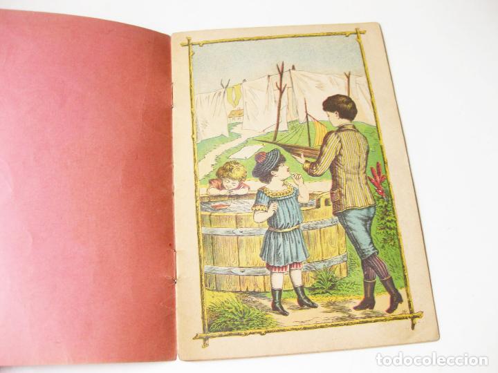 Libros antiguos: CUENTO MI QUERIDO LIBRO CON LAMINAS. 1900 APROXIMADAMENTE - Foto 2