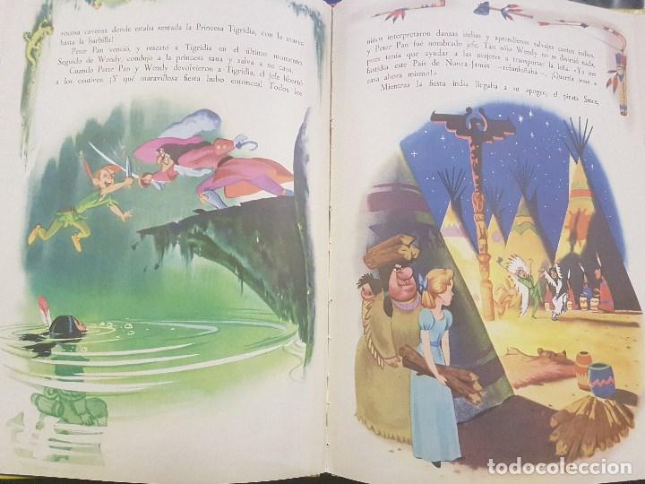Libros antiguos: PETER PAN . WALT DISNEY. CON ILUSTRACIONES. - Foto 3