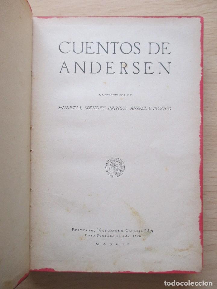 Libros antiguos: Cuentos de Andersen, de Hans Christian Andersen - Foto 4