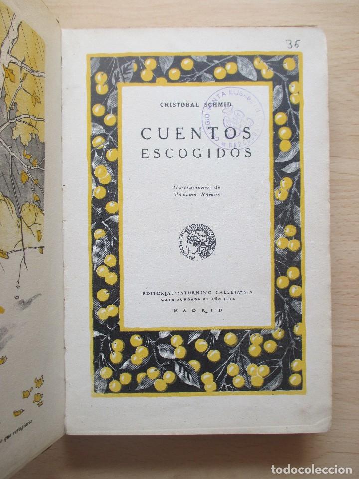 Libros antiguos: Cuentos de Schmid &ndash; M&aacute;s cuentos de Schmid (2 vols.) - Foto 4