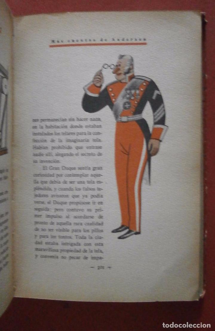 Libros antiguos: M&aacute;s cuentos escogidos. Cristian Andersen - Foto 3