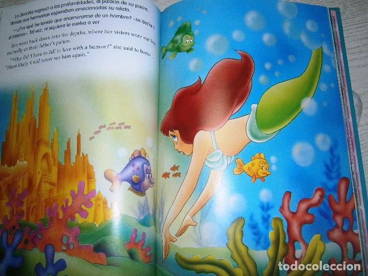 Libros antiguos: CL&Aacute;SICOS BILING&Uuml;ES - LA SIRENITA. - Foto 5