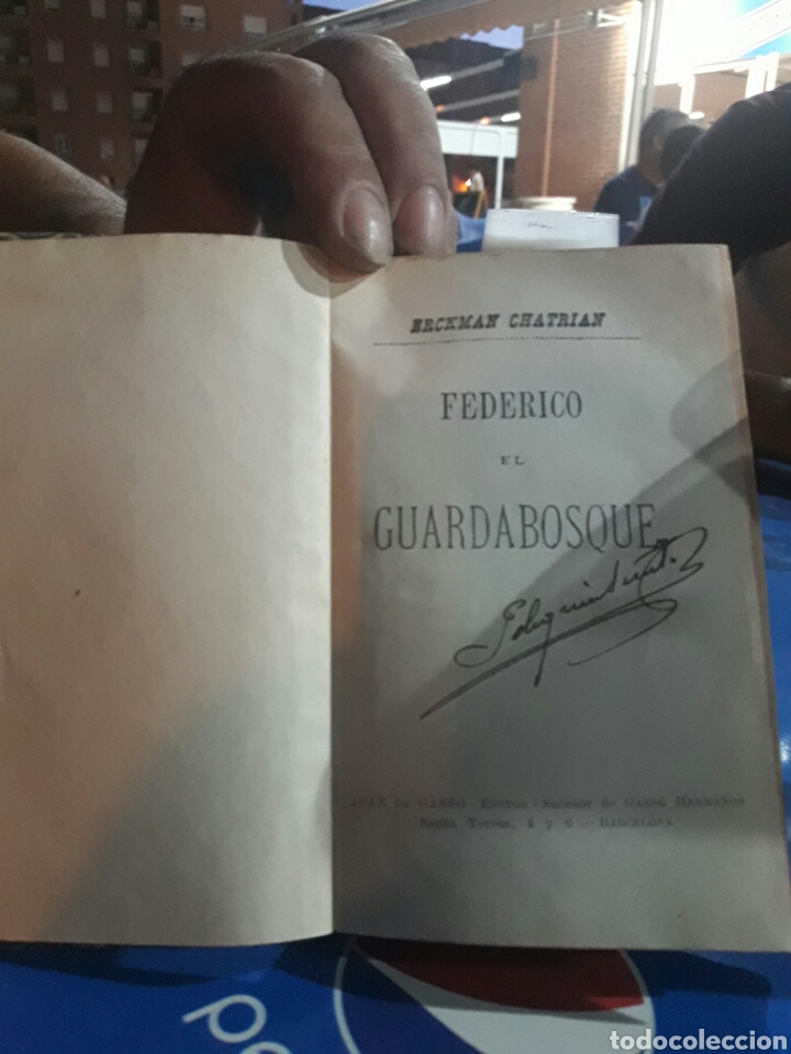 Libros antiguos: Federico el guardabosques libro del siglo XIX - Foto 1