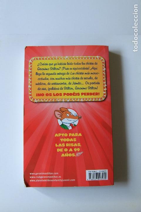 Libros antiguos: Geronimo Stilton - Los chistes m&aacute;s morrocotudos 2 - Foto 2