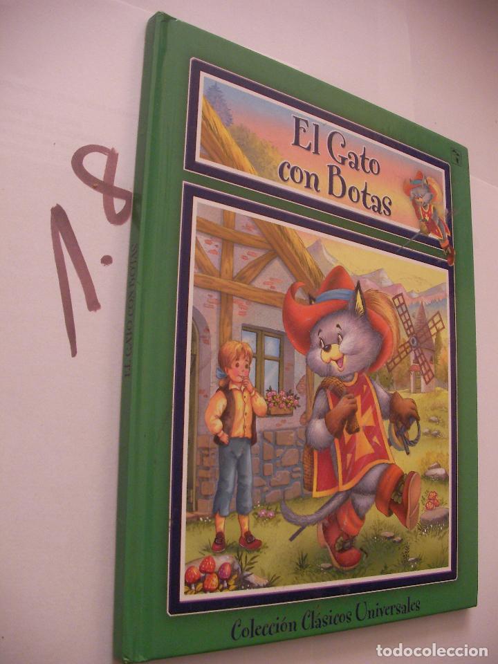 Libros antiguos: CUENTO INFANTIL - EL GATO CON BOTAS - ENVIO INCLUIDO A ESPA&Ntilde;A - Foto 1