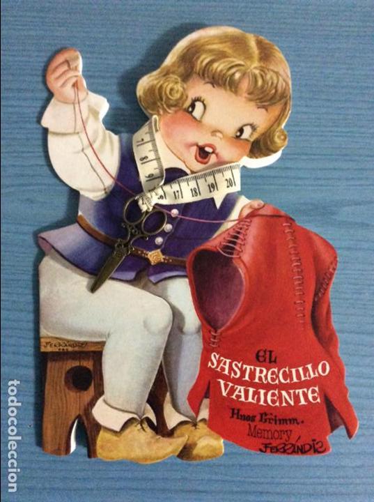 Libros antiguos: CUENTO  TROQUELADO EL  SASTRECILLO VALIENTE DE FERRANDIZ TEXTO Y DIBUJOS - Foto 1