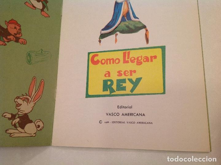 Libros antiguos: C&oacute;mo llegar a ser Rey , ED Vasco Navarra 1968 - Foto 3