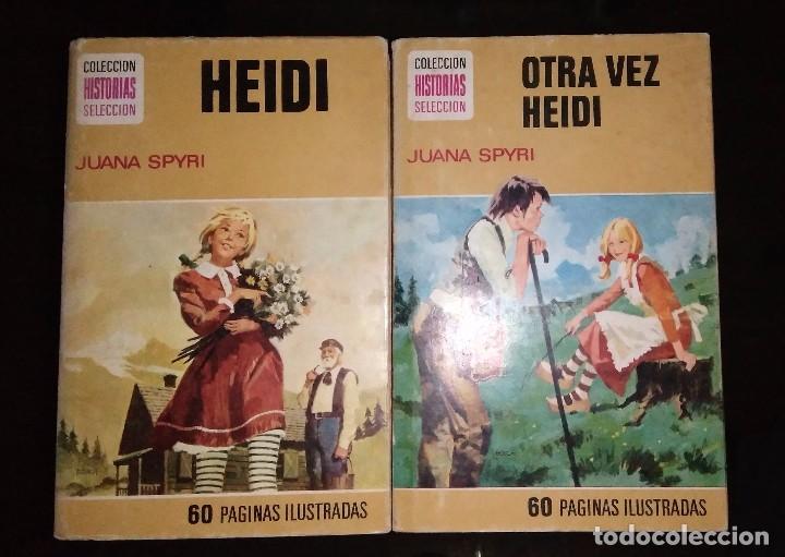 Libros antiguos: Heidi y Otra vez Heidi - Foto 1