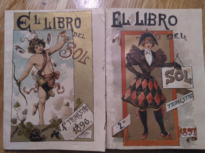 Libros antiguos: 2 EJEMPLARES DE EL LIBRO DEL SOL 1896 1897 ALEXANDERS SUN GLACE - Foto 1
