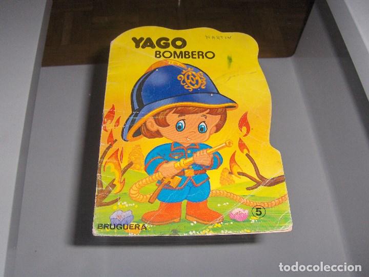 Libros antiguos: Cuento troquelado * YAGO BOMBERO * - Foto 1