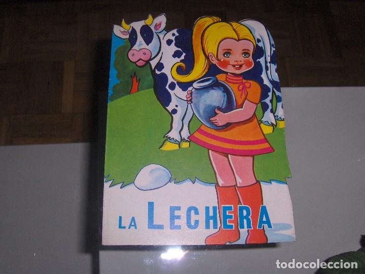 Libros antiguos: CUENTO TROQUELADO - LA LECHERA - VILMAR EDICIONES - - Foto 1