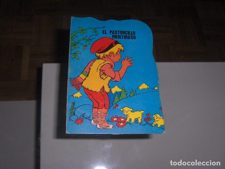 Libros antiguos: El pastorcillo mentiroso - Vilmar - troquelado - Foto 1