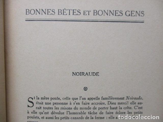 Libros antiguos: Bonnes bétes et bonnes gens (Francés) año 1935 de GIRARDIN - Foto 7 - 109401555