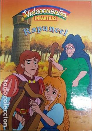 Libros antiguos: VIDECUENTOS  INFANTILES  -  RAPUNCEL    -  SOLO EL CUENTO  - - Foto 1