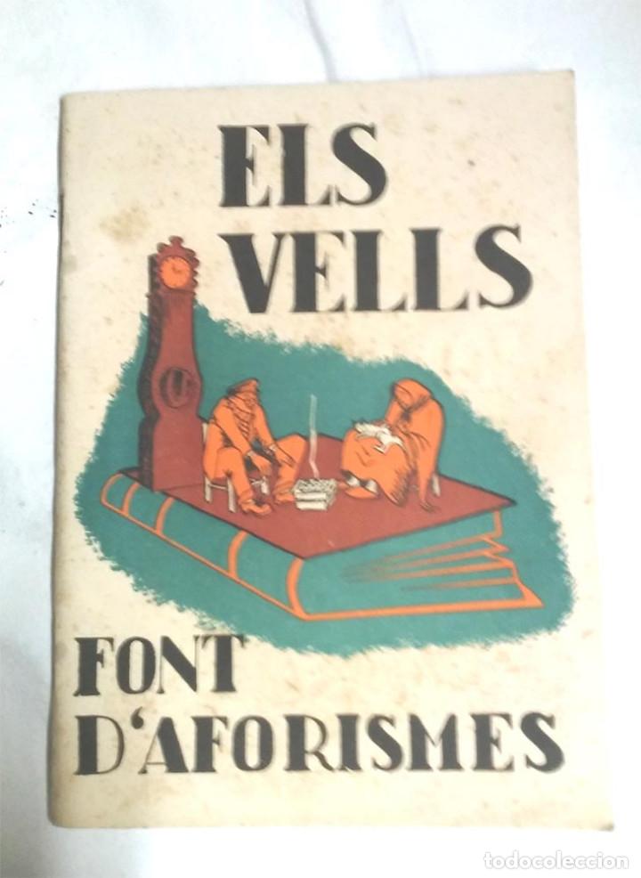 Libros antiguos: Els Vells font dAforismes any 36 - Foto 1